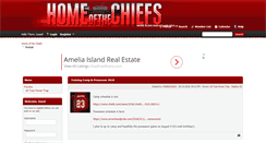 Desktop Screenshot of homeofthechiefs.com